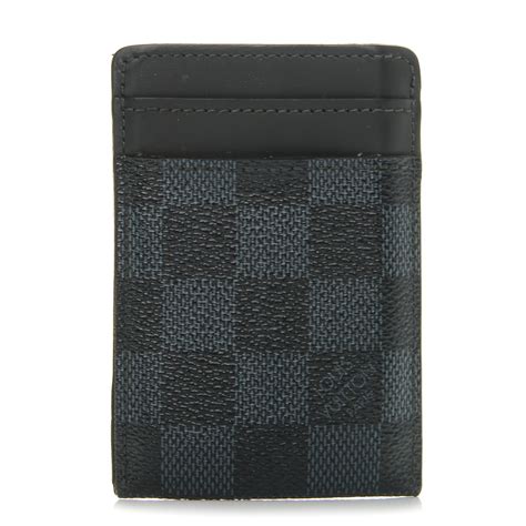 louis vuitton damier graphite money clip card holder|Card Holder Pince Damier Graphite Canvas .